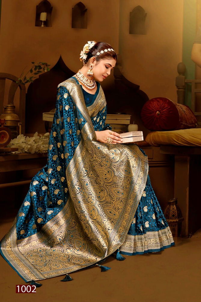 Royal Queen Vol 5 By Saroj Designer Satin Silk Sarees Wholesale Price In Surat
